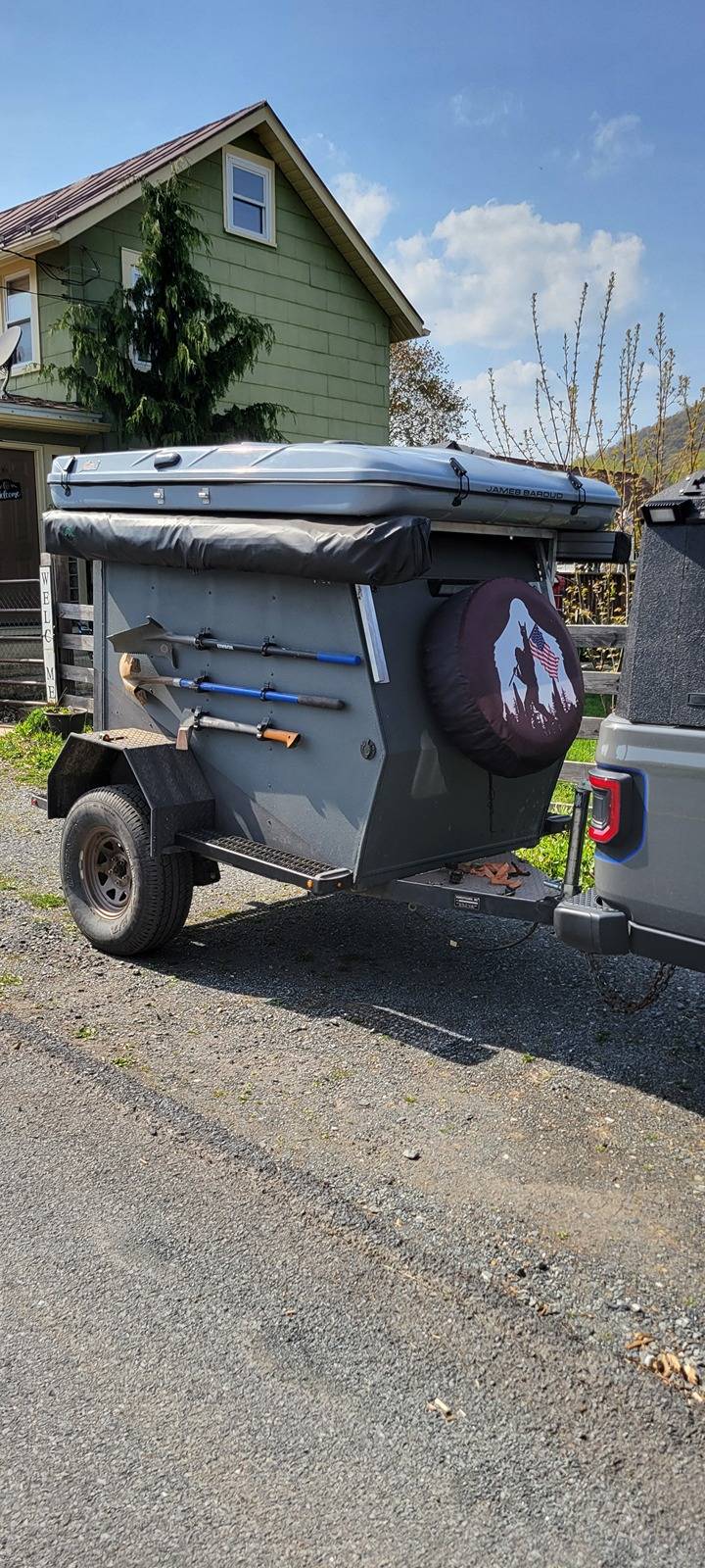Jeep Gladiator My DIY Overlanding & Camping Trailer 20240428_160032
