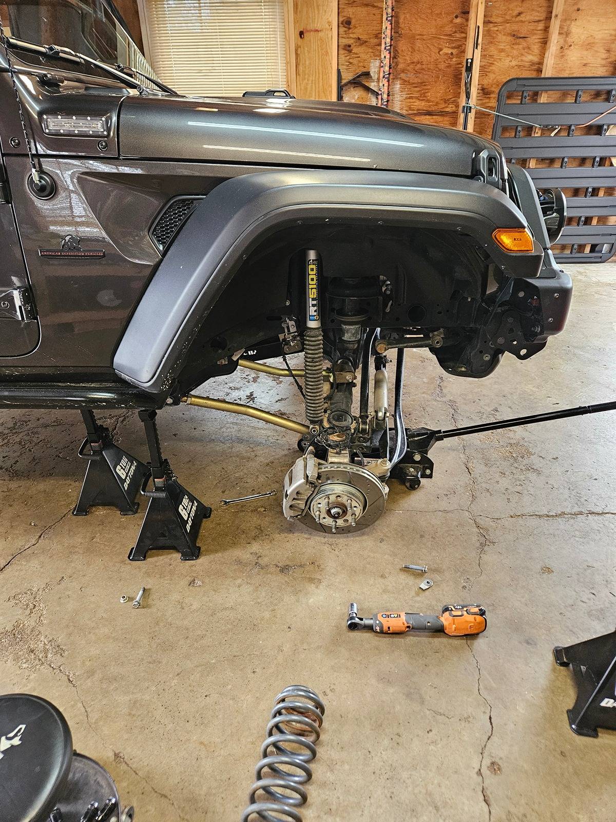 Jeep Gladiator RodReckets AEV JT370 Build Journal 20240427_145823