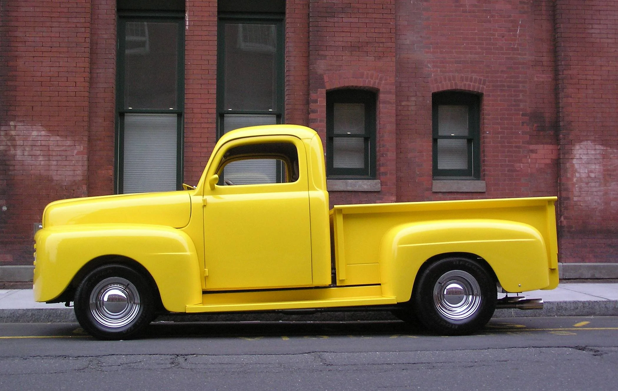 Jeep Gladiator Muscle Cars/Hot Rods lets see your other rides Wells '49 Ford side1