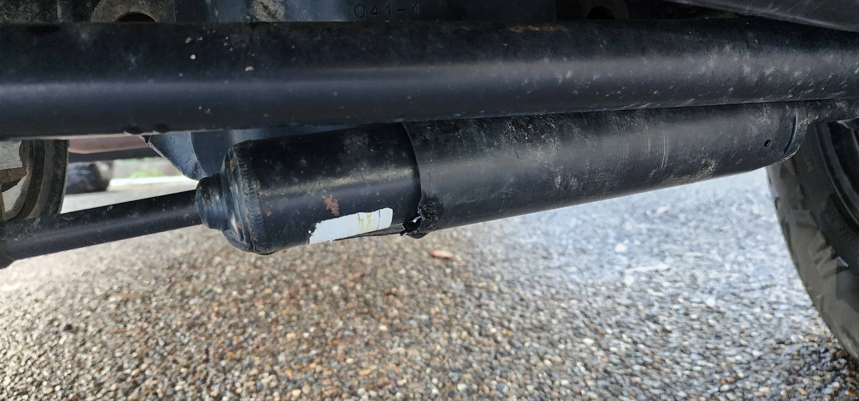 Jeep Gladiator Steering Damper/Stabiliser Damaged 20240506_150242