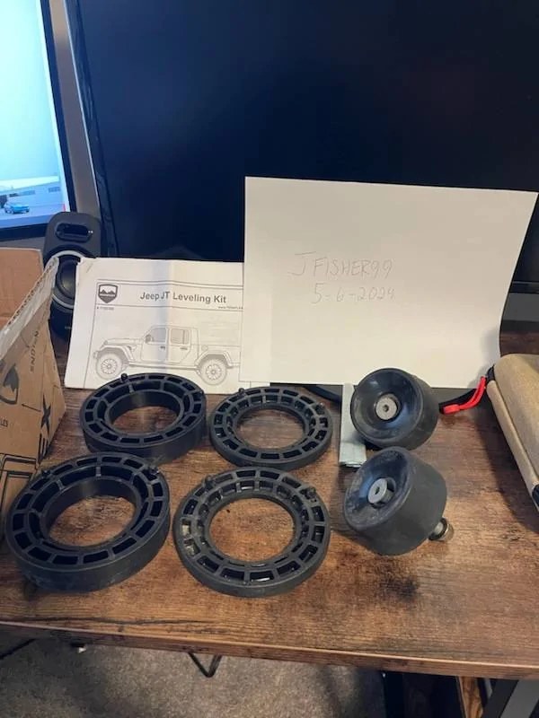 Jeep Gladiator For Sale: Teraflex Leveling Kit for Jeep Gladiator JT TF Level Kit 1
