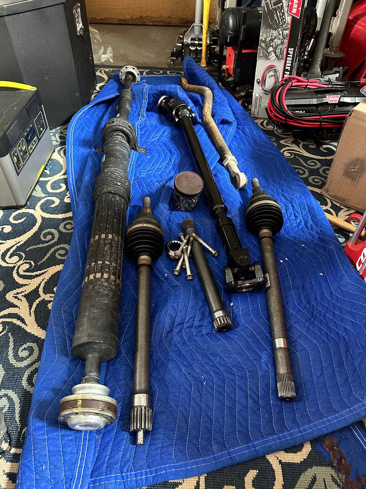 Jeep Gladiator Bad Vibration after Front Driveshaft Install IMG_8897