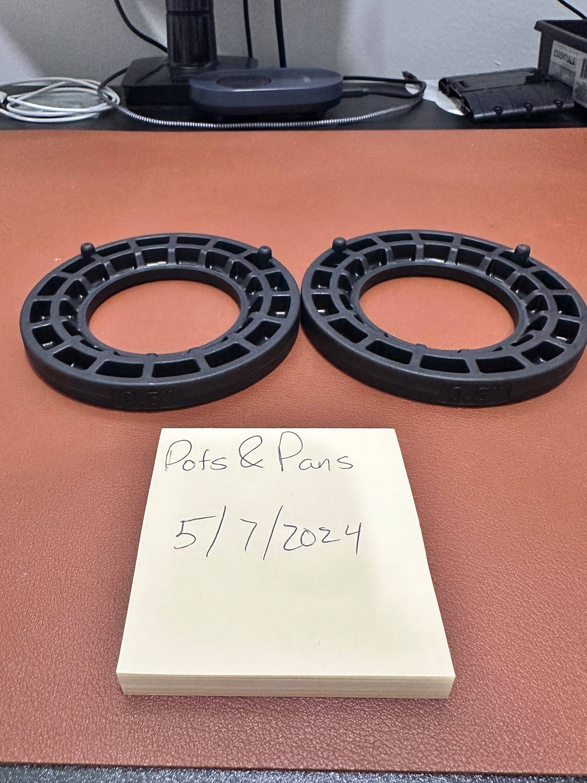 Jeep Gladiator Teraflex 1/2 Inch Front Coil Spring Spacers IMG_8715