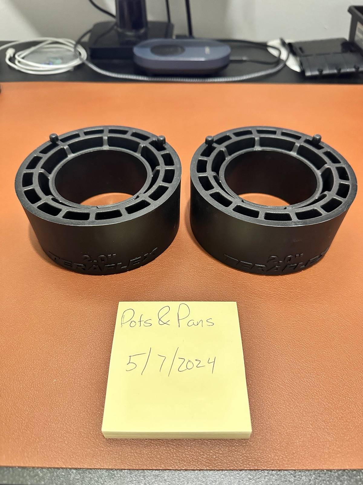 Jeep Gladiator Teraflex 2” Front Coil Spring Spacer IMG_8713