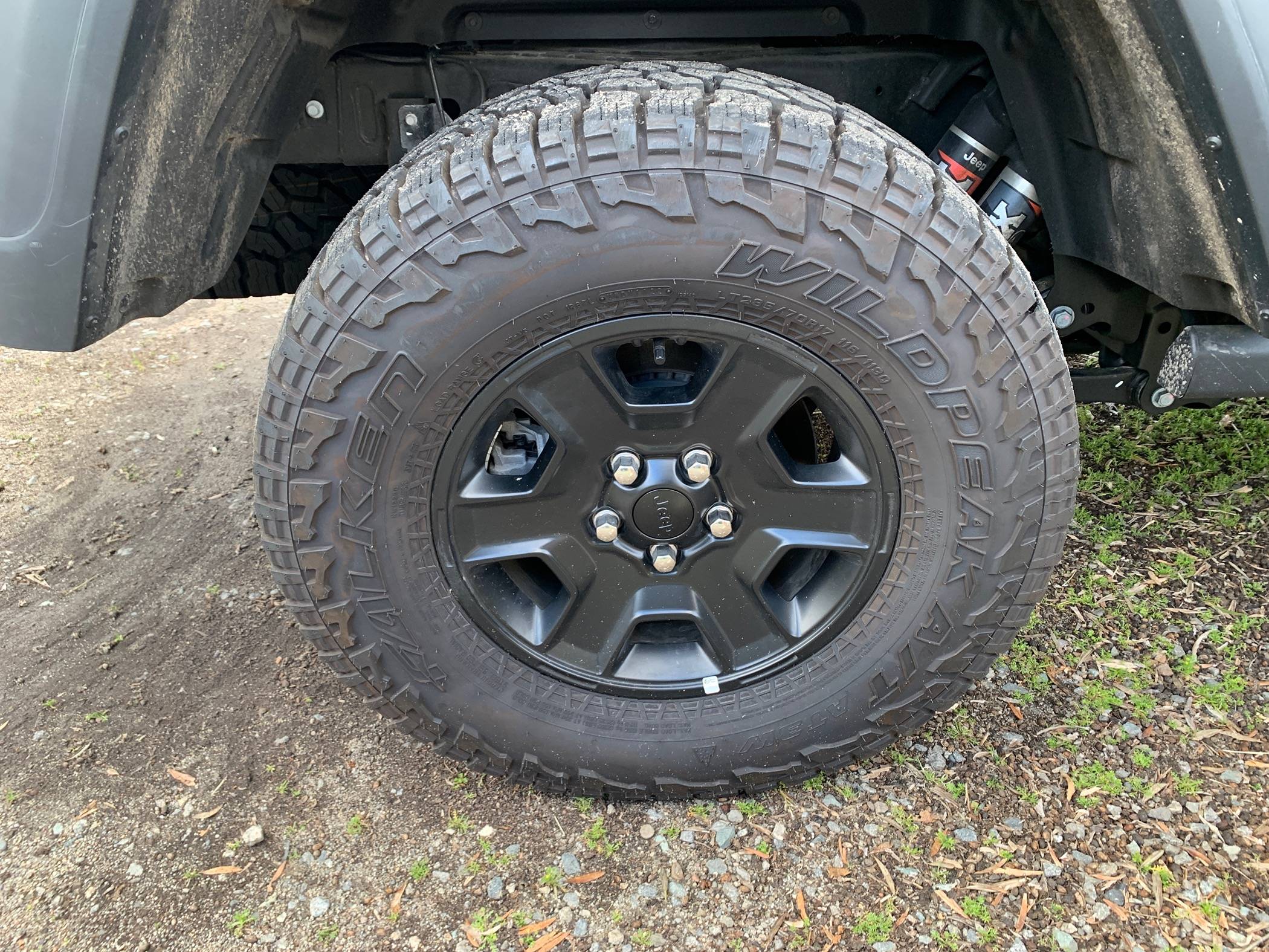 Jeep Gladiator Trade sell take off mojave at wheels w tires for overland or sahara etc wheels IMG_2438