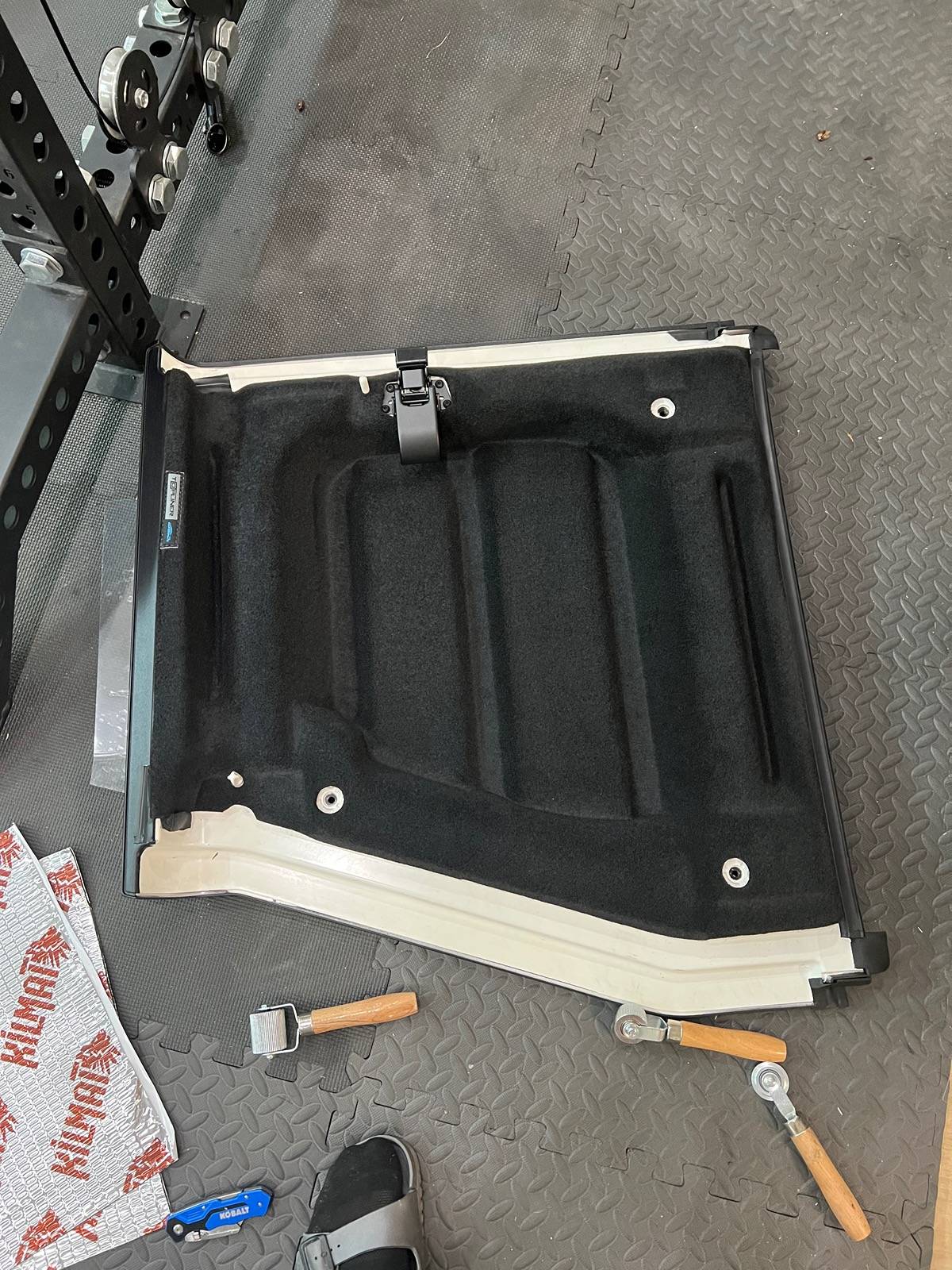 Jeep Gladiator First project: Freedom panel sound dampening IMG_2948