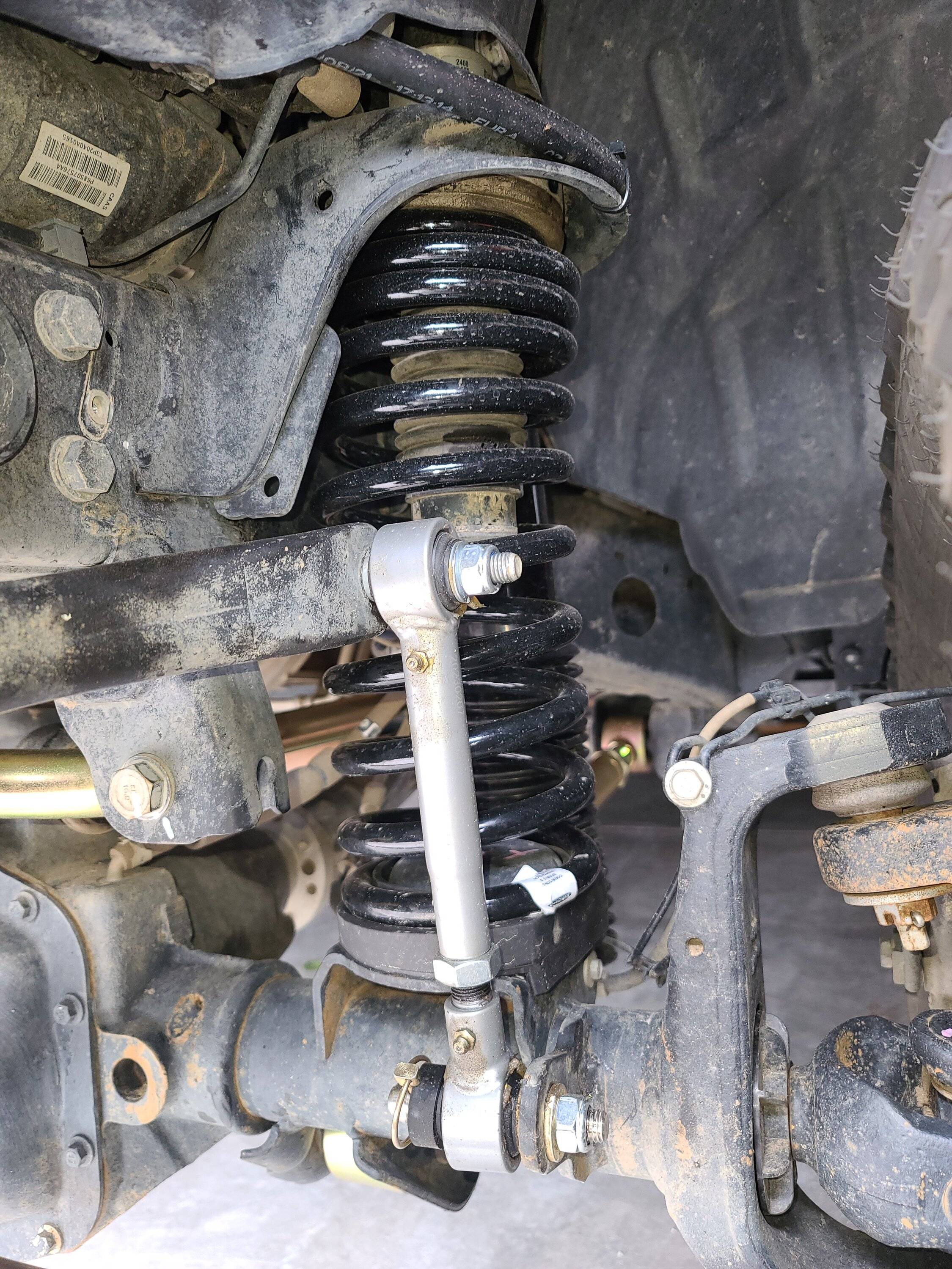 Jeep Gladiator Best way to tell if my front axel is not centered 20240510_101635