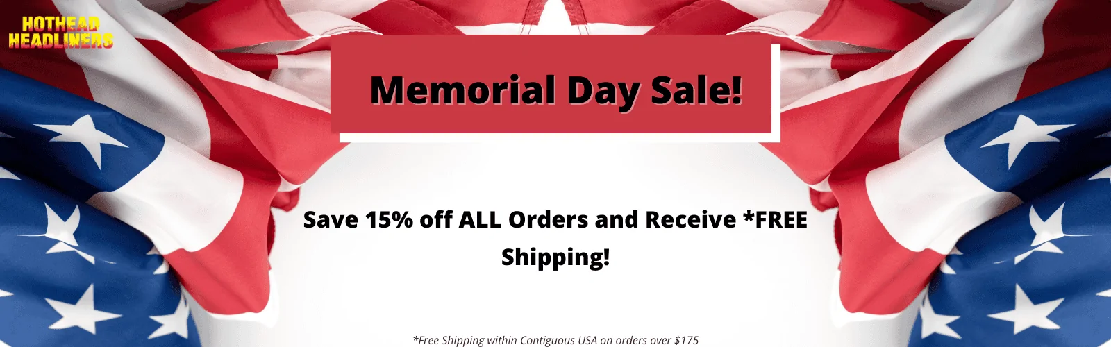 Jeep Gladiator Hothead Headliners - Memorial Day 2024 SALE! Website Banner - Memorial Day (5)