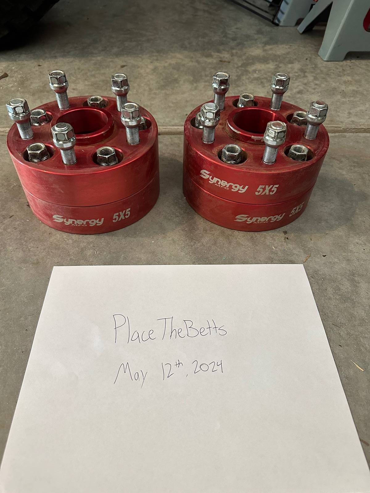 Jeep Gladiator Synergy 1.75” Wheel Spacers 5x5 IMG_3655