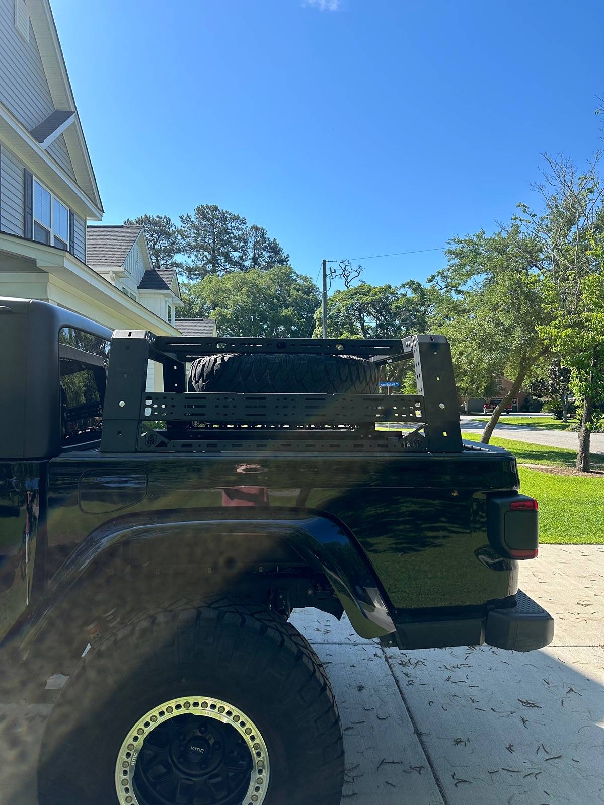 Jeep Gladiator Road Armor Treck Rack and Accessory Mounts IMG_3662
