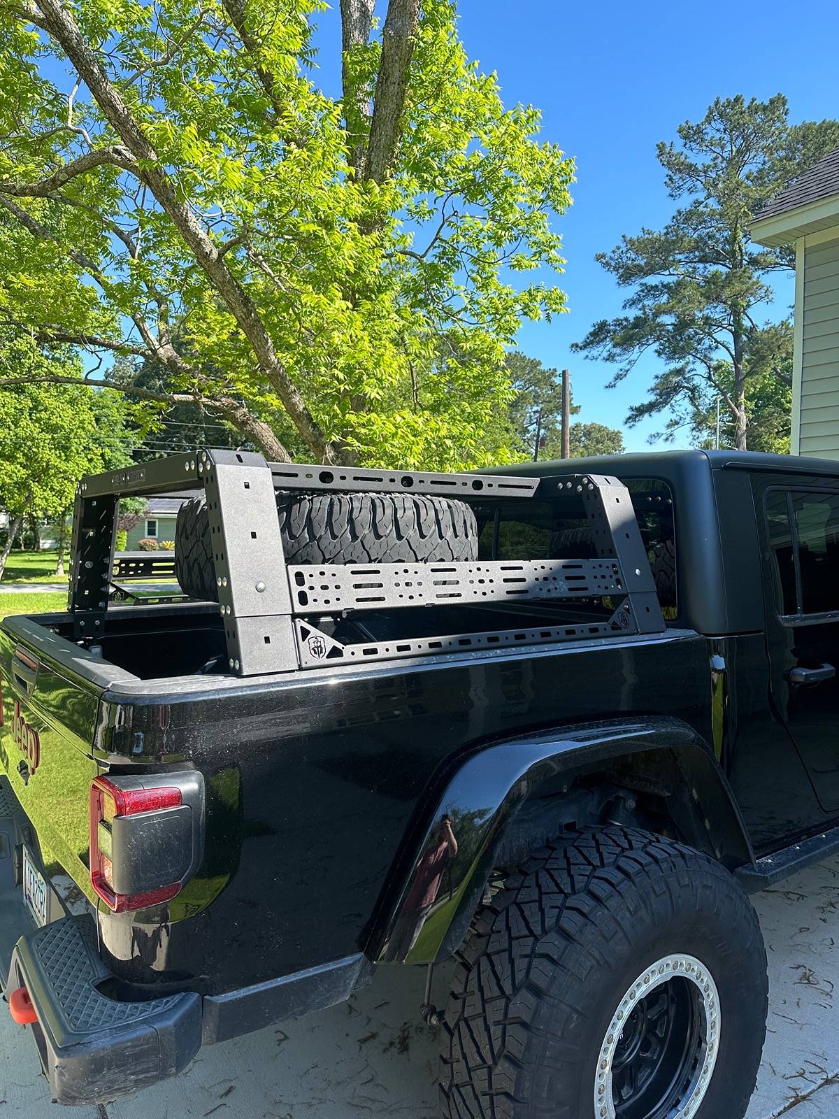 Jeep Gladiator Road Armor Treck Rack and Accessory Mounts IMG_3660