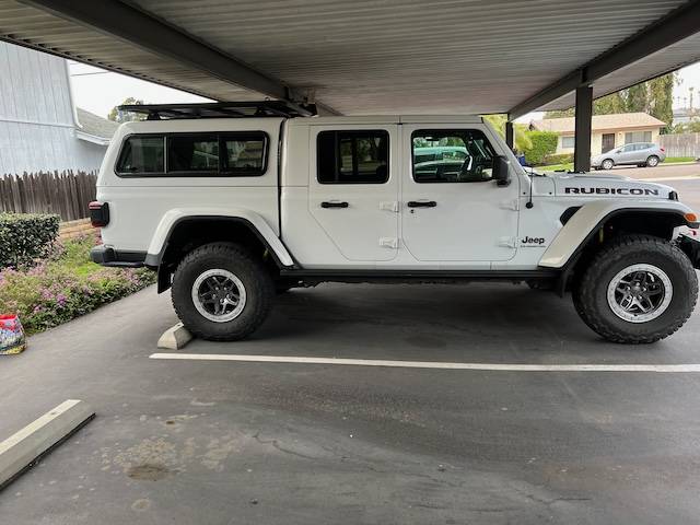 Jeep Gladiator Mopar Splash Gaurds on Willys IMG_1847
