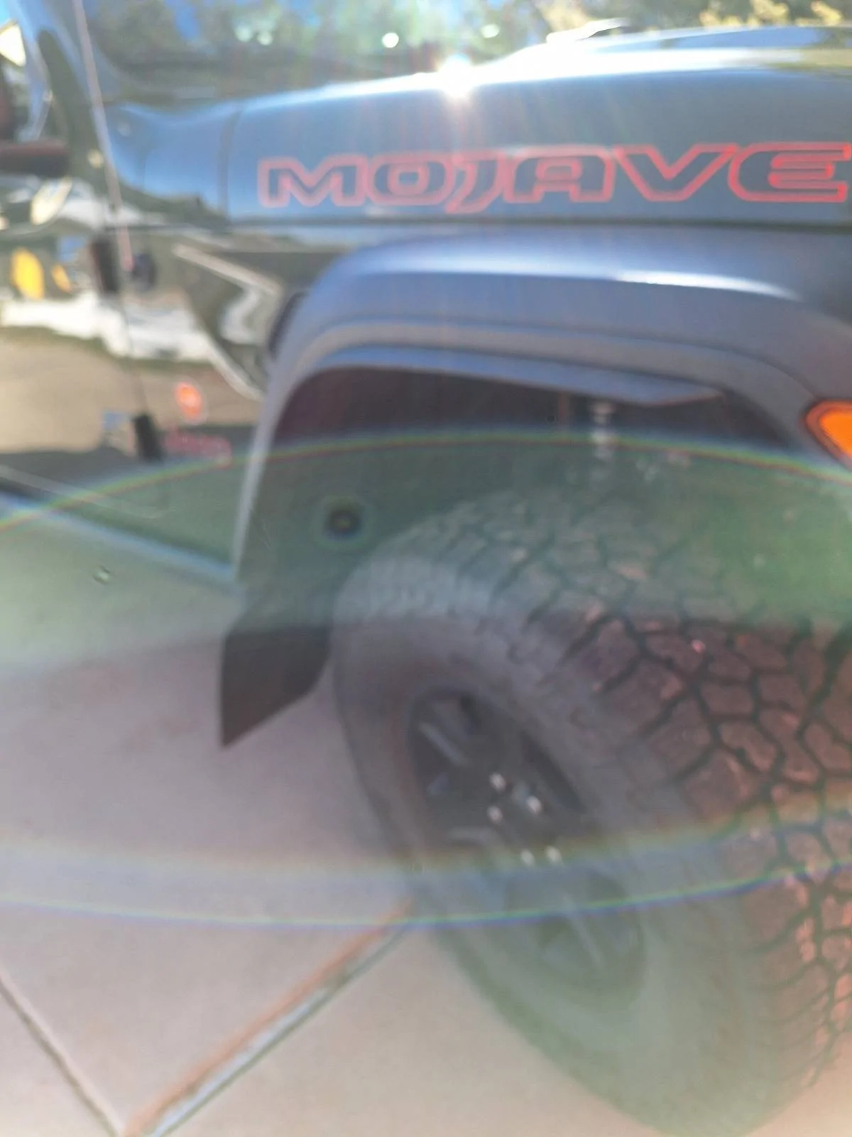 Jeep Gladiator Mopar Splash Gaurds on Willys 20240319_173807