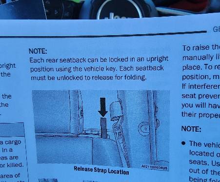 Jeep Gladiator I can’t be the only one who didn’t know this - Center Console Lock! 20240513_135103
