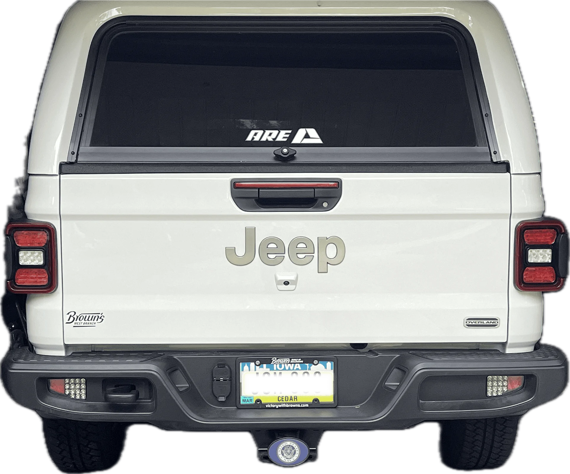Jeep Gladiator Bumper Reverse Lights Subject 2