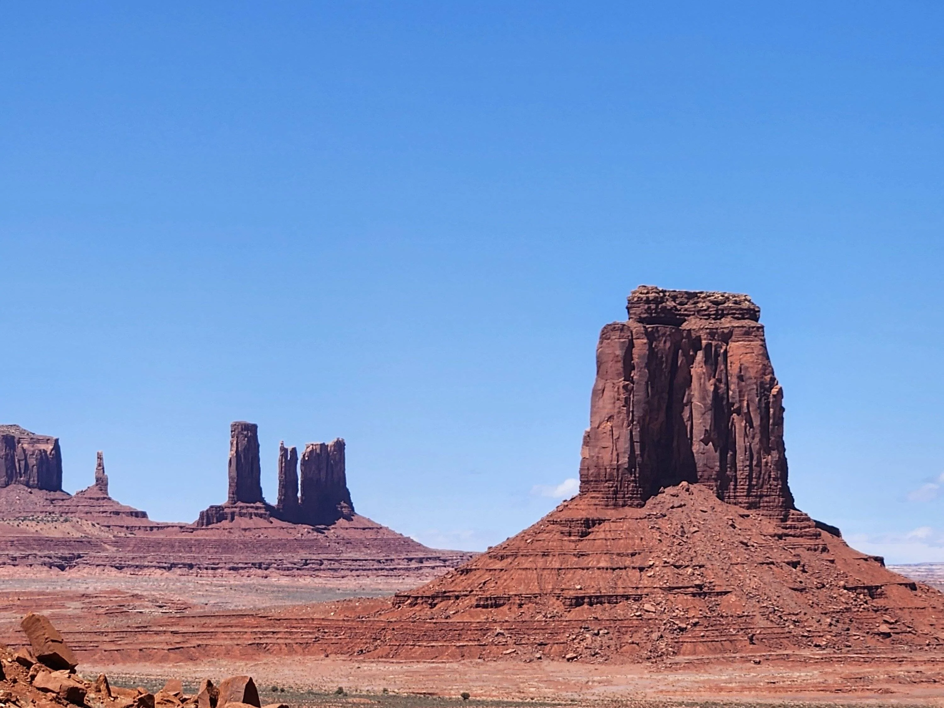 Jeep Gladiator Monument Valley - Tse’Bii’Ndzisgaii 20240506_145211