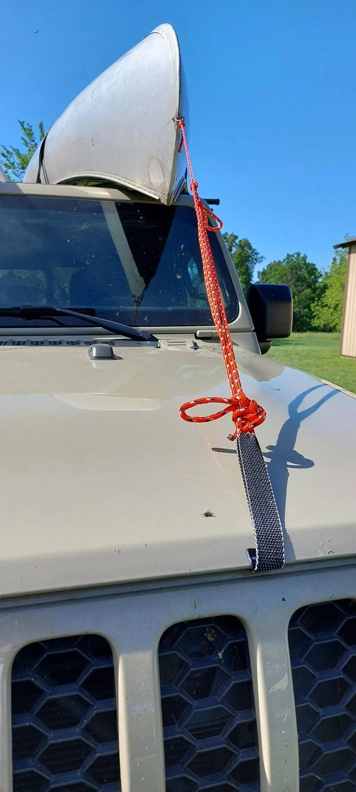 Jeep Gladiator Do You Canoe?  Post your rack pix & how you're haulin it. 20240511_100103