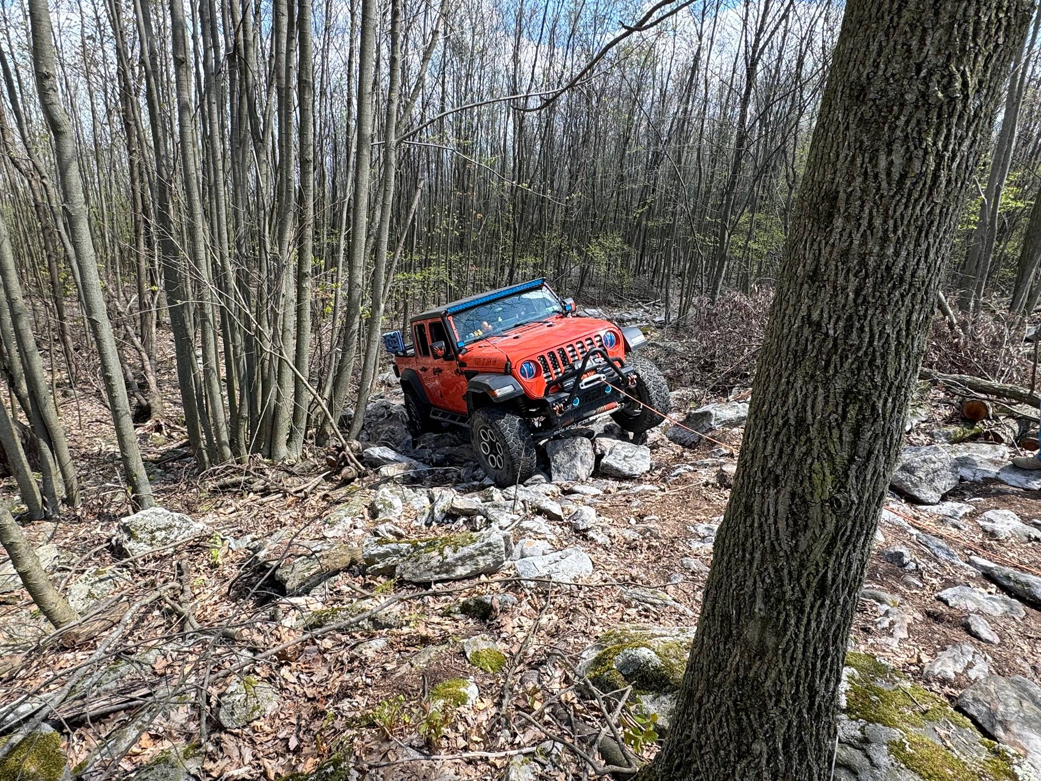 Jeep Gladiator Rock Hard Sliders pointed down IMG_0890