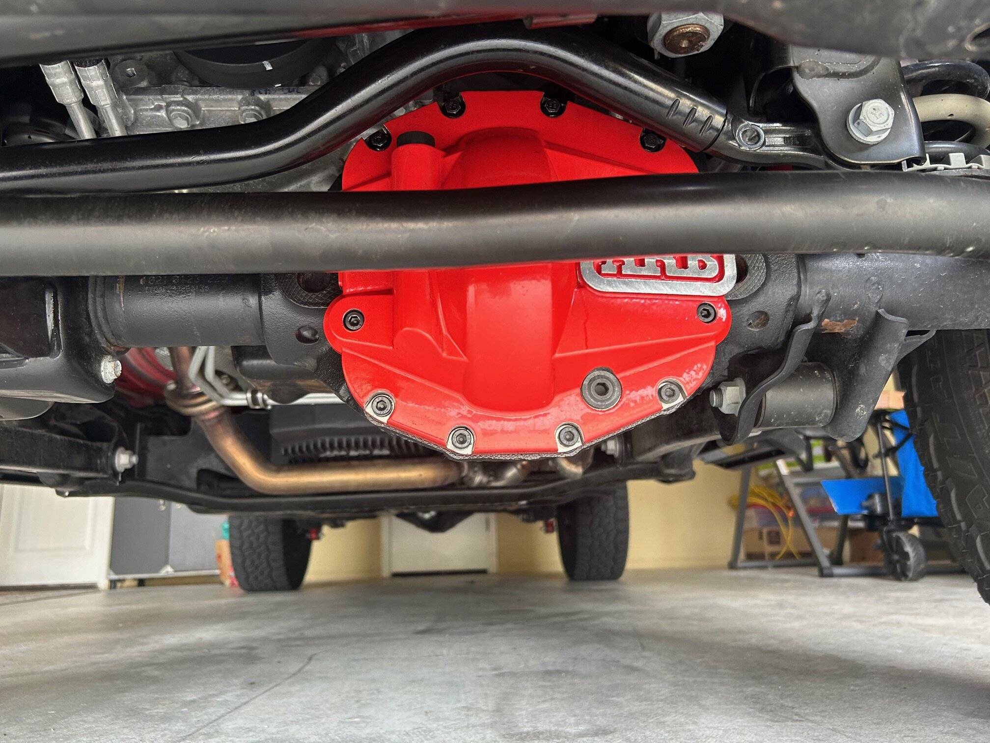 Jeep Gladiator The Red Rubi Build Journey Begins Front Axle