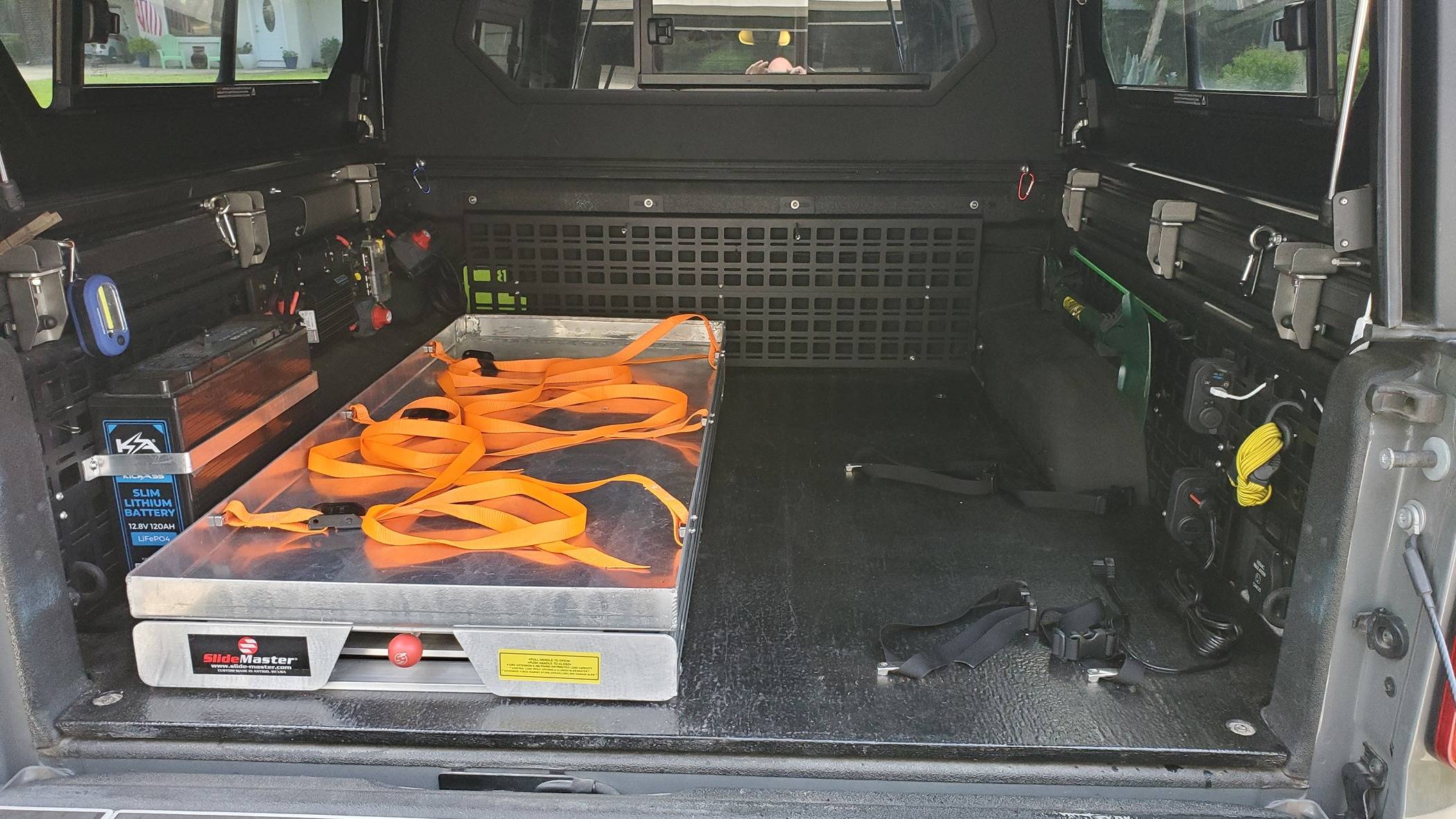 Jeep Gladiator Looking for bed slide rails for DIY bed slide 20240517_083847