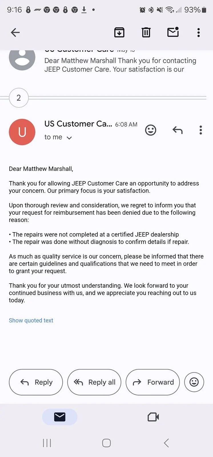 Jeep Gladiator Service Transmission - Manual Screenshot_20240517_091610_Gmail