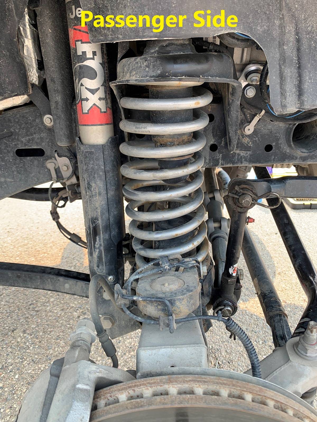 Jeep Gladiator Serious Spring Concerns passenger