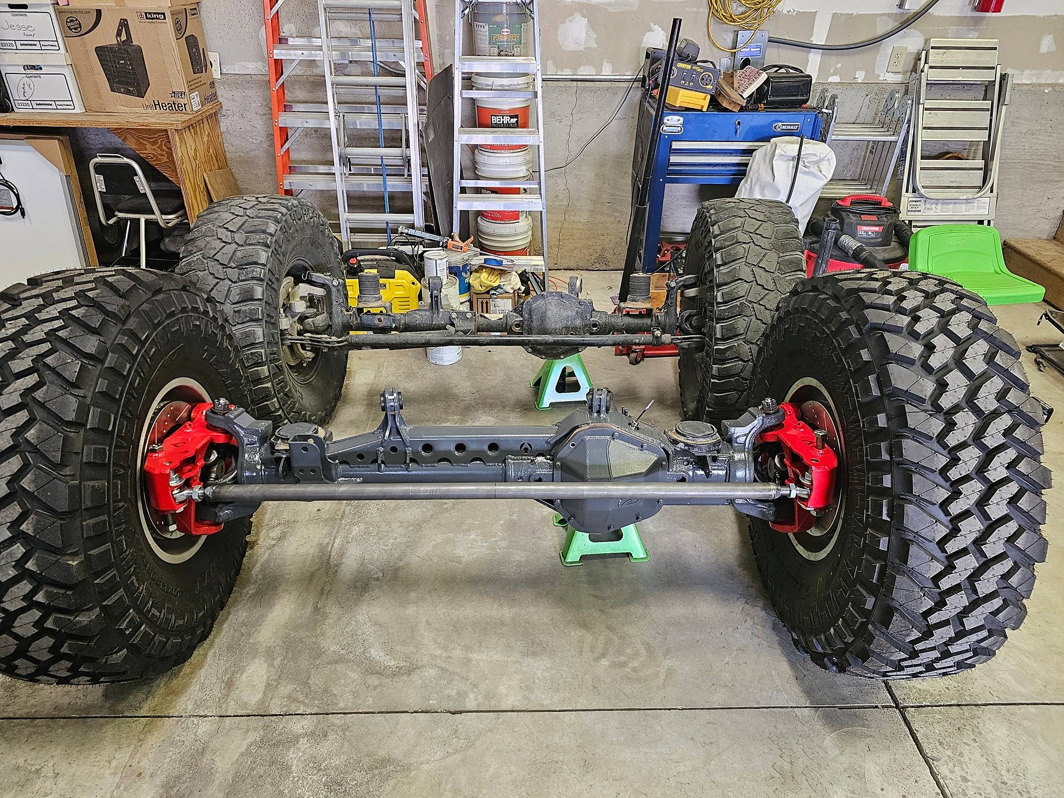 Jeep Gladiator JUNK YARD FORD 1 TON AXLE SWAP 20231022_125939