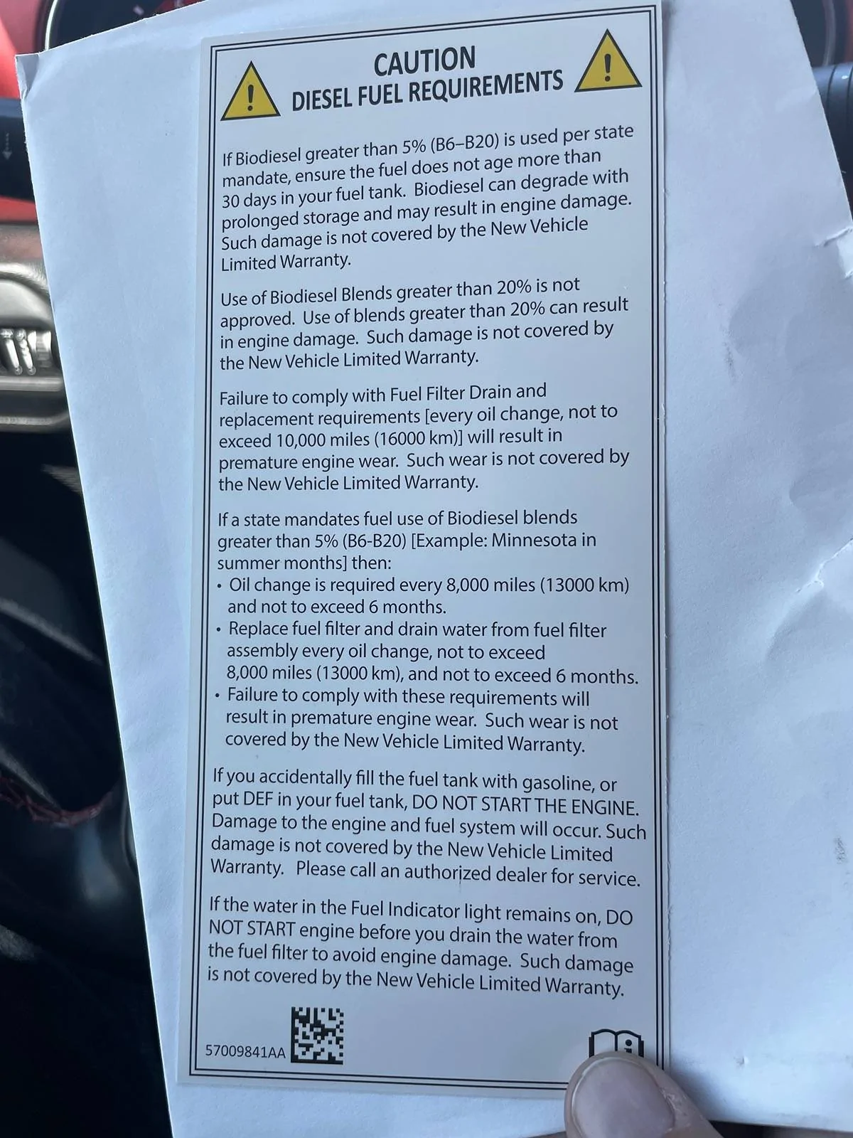 Jeep Gladiator Ecodiesel Recall 01A HPFP Parts are Available IMG_4141
