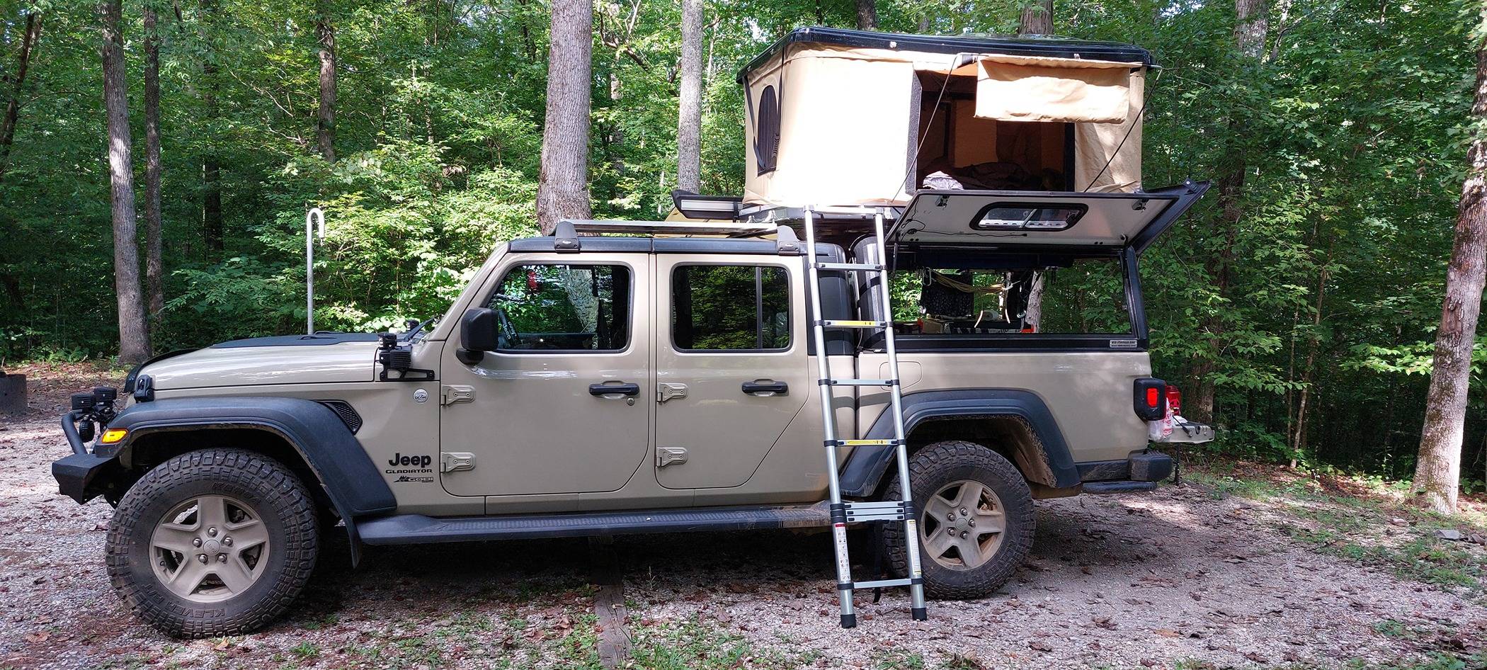 Jeep Gladiator Overlanding RTT options 20220813_162455