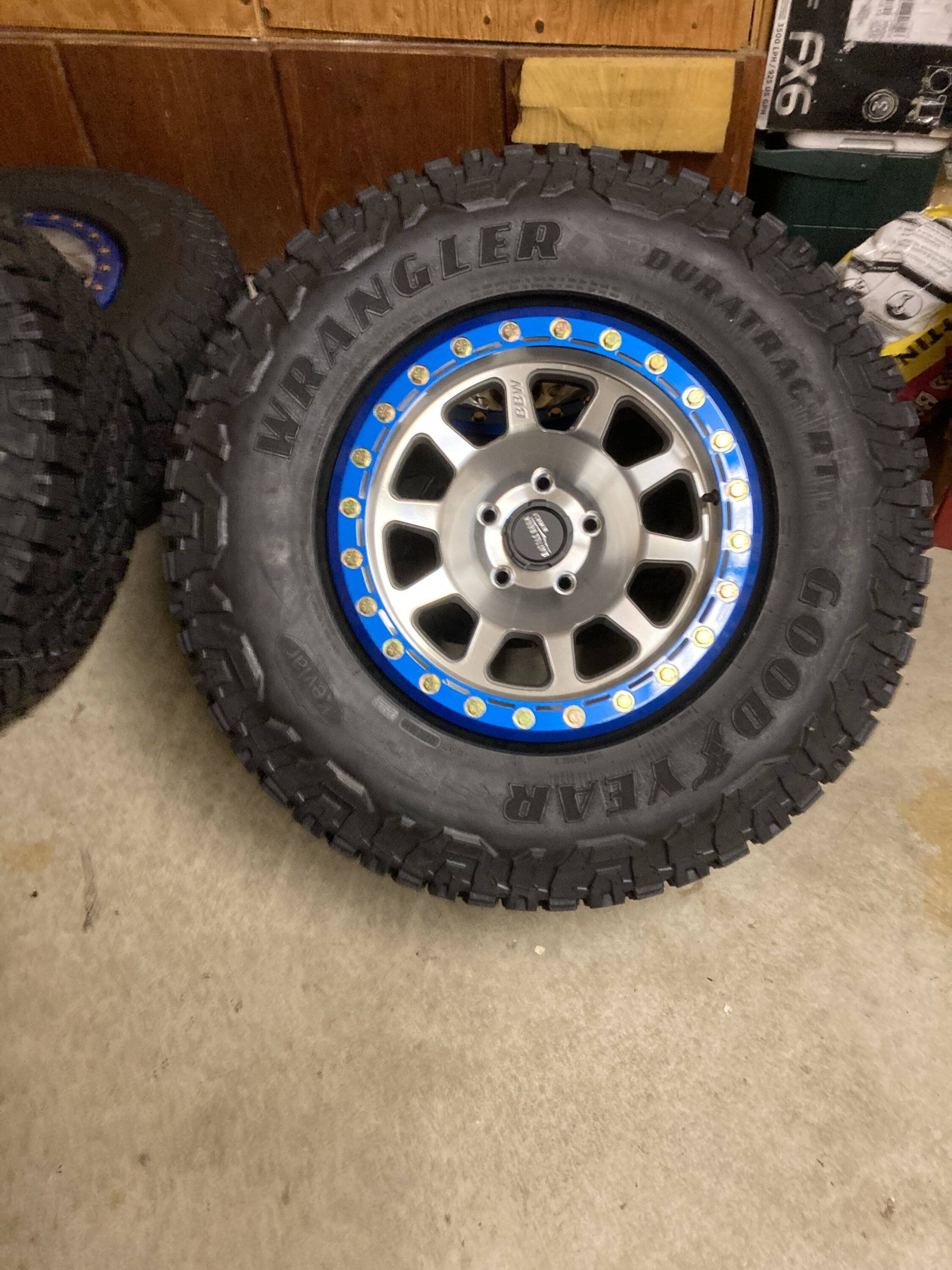 Jeep Gladiator Goodyear 34 inch tires 5-18-24 BATTLE BORN