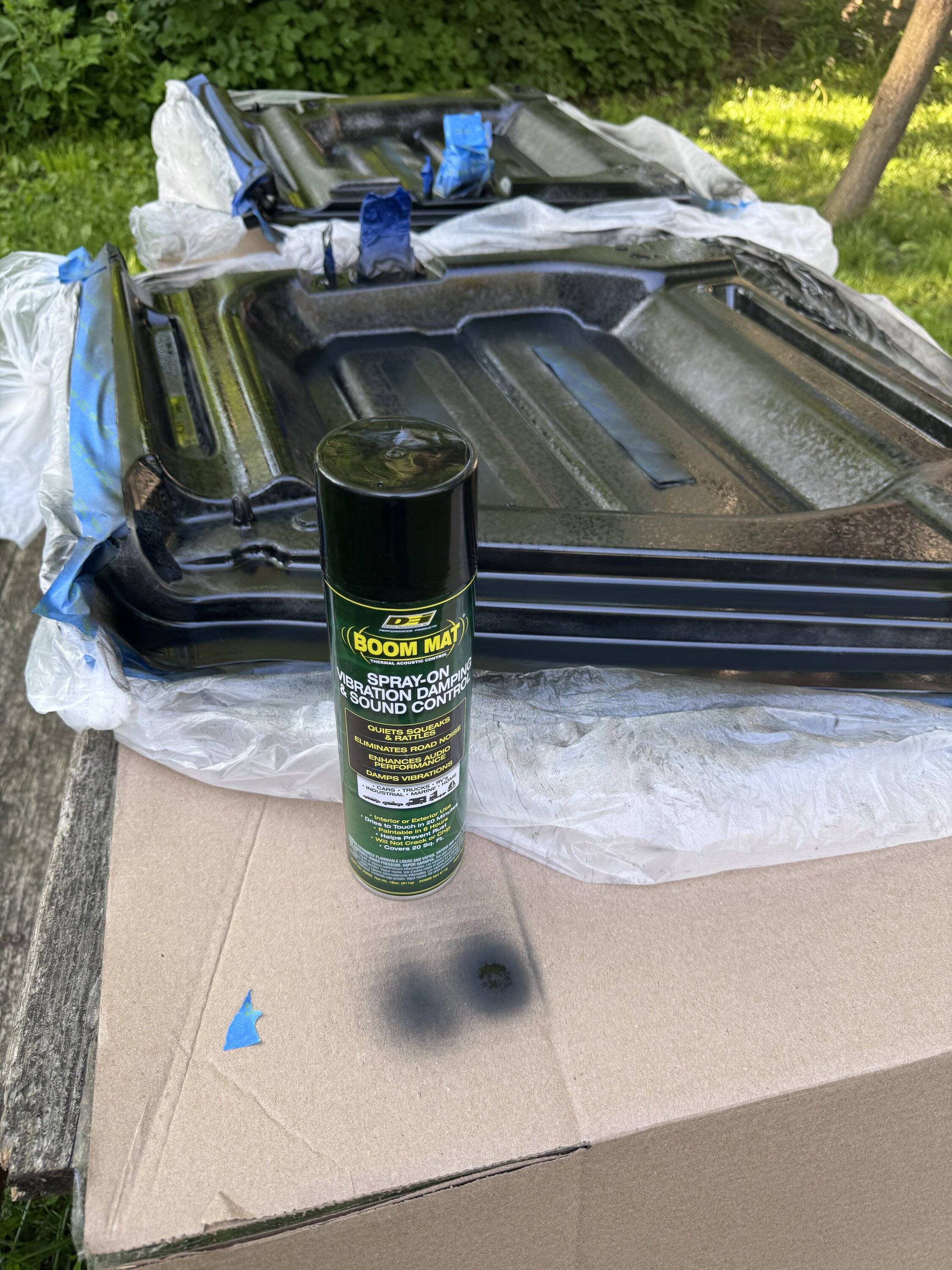 Jeep Gladiator Boom mat- spray ! Headliner👍 IMG_9555