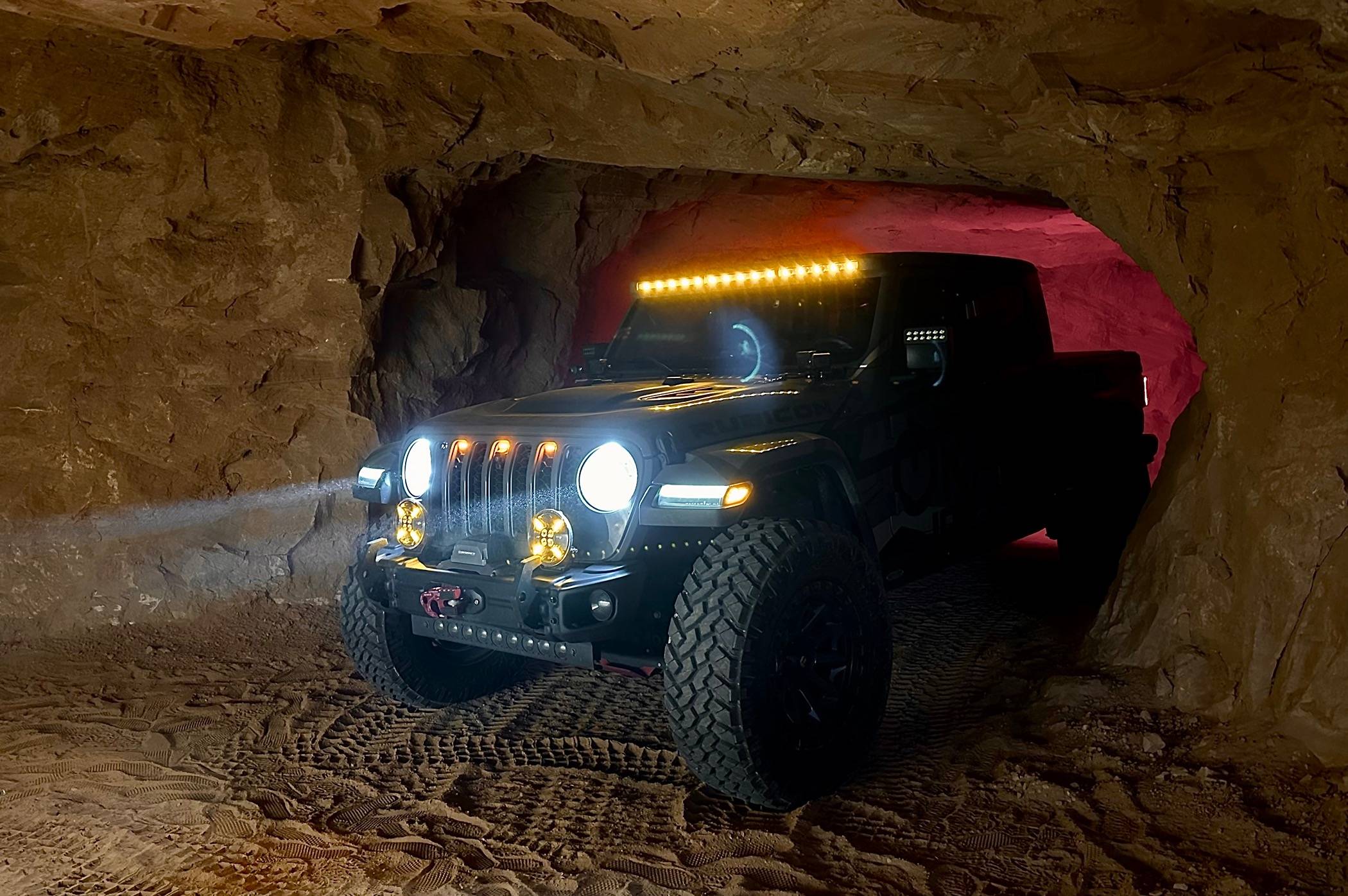 Jeep Gladiator COMING SOON: Integrated Roof LED Light Bar for Jeep Wrangler JL & Gladiator JT! IMG_2718