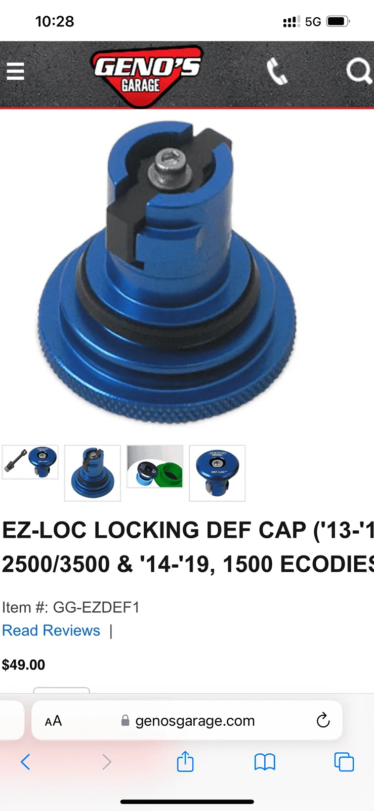 Jeep Gladiator Where to buy Diesel fuel cap and lockable DEF cap ? IMG_7139