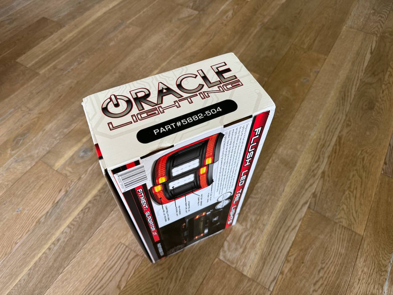 Jeep Gladiator Oracle Flush LED Tail Lights Part $240 IMG_1575