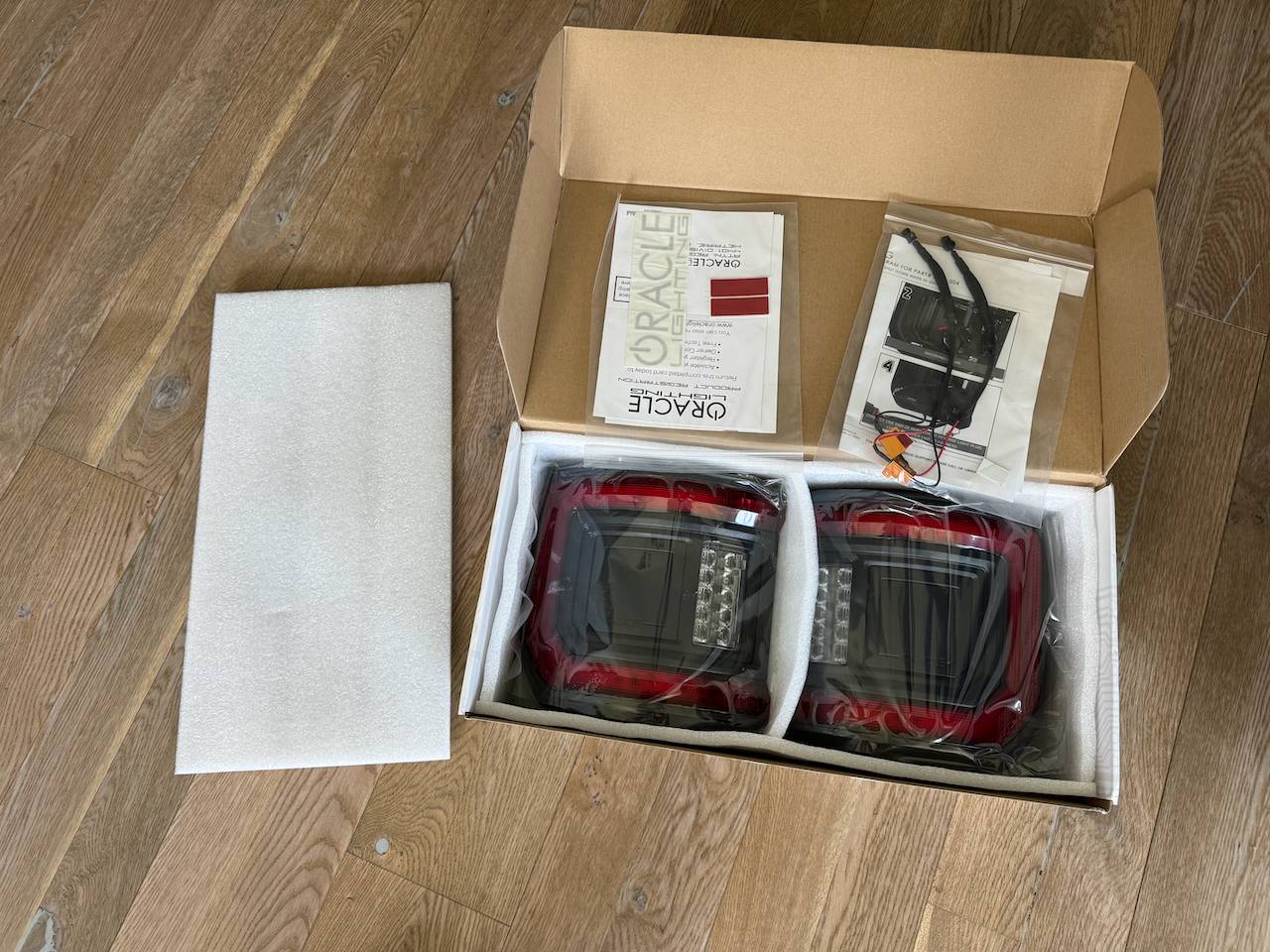 Jeep Gladiator Oracle Flush LED Tail Lights Part $240 IMG_1576