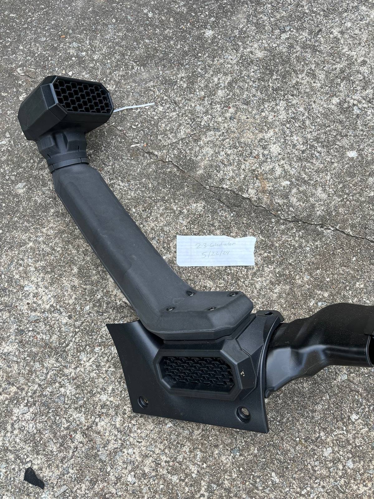 Jeep Gladiator Gladiator Snorkel Rugged Ridge IMG_3107