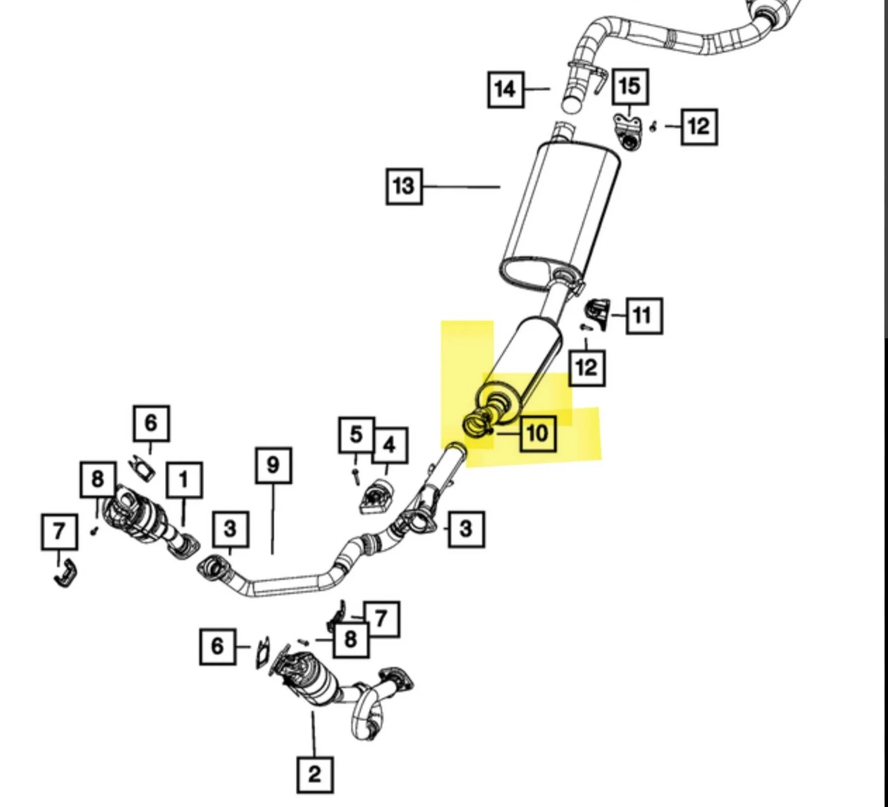 Jeep Gladiator Exhaust clamp question Screenshot_20240524_152411_Chrom