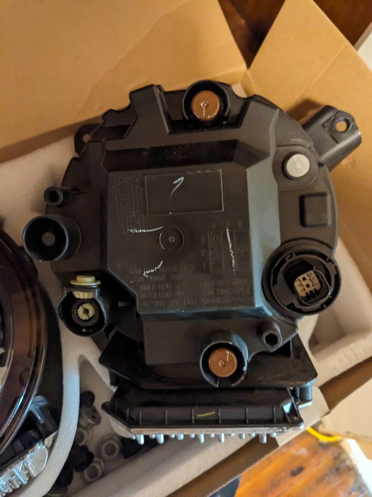 Jeep Gladiator OEM LED headlights PXL_20240523_221638551