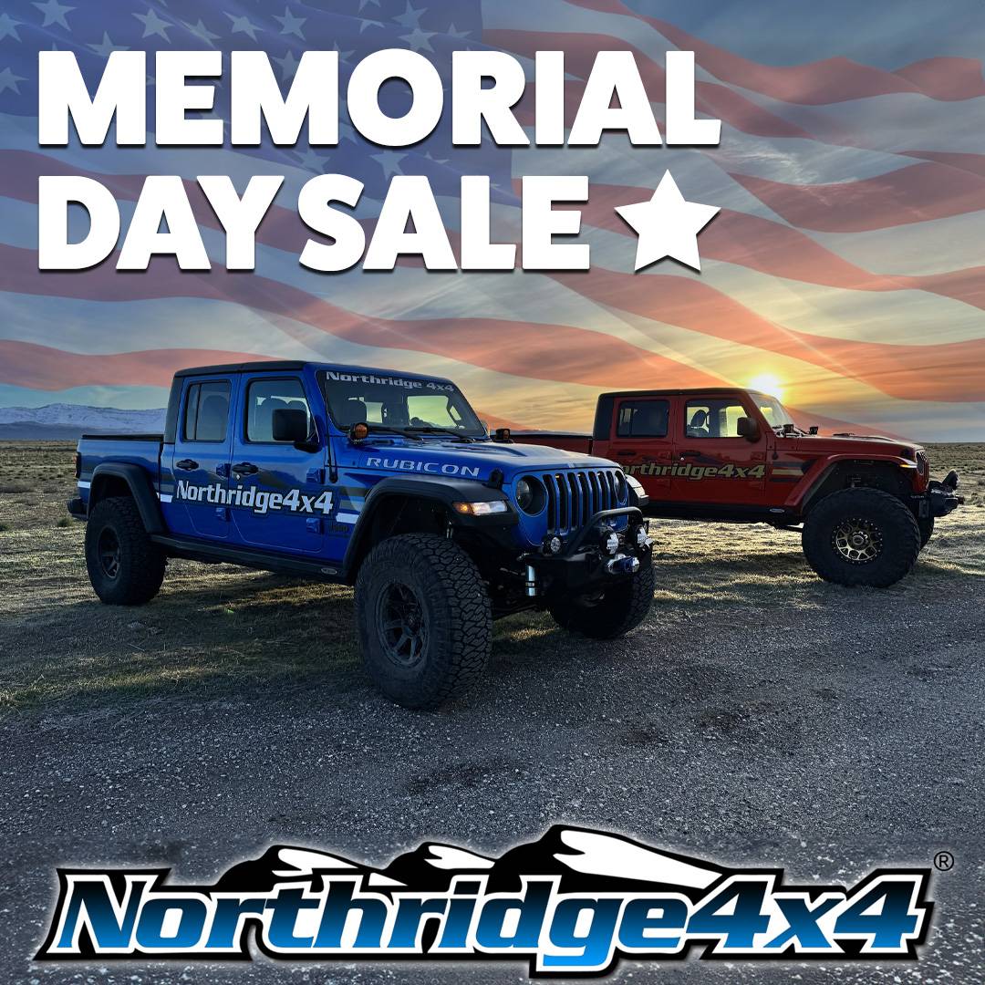Jeep Gladiator Memorial Day SALE at Northridge4x4! social_Memorial