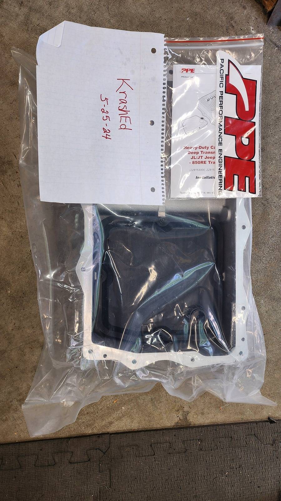 Jeep Gladiator PPE Trans Pan - EcoDiesel - $200 Shipped 20240525_110408