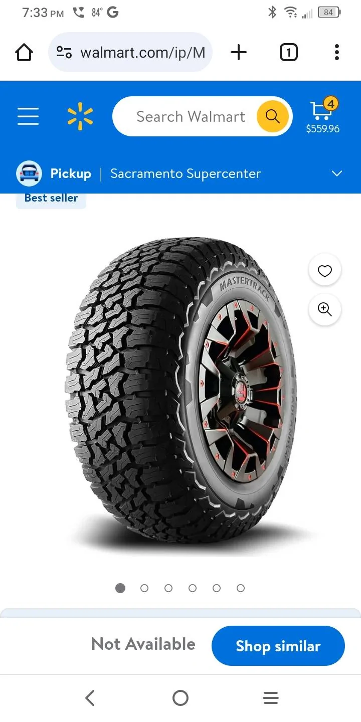 Jeep Gladiator Mastertrack Badlands A/T 285/70r17 anyone used these? Screenshot_2024-05-26-19-33-49-322