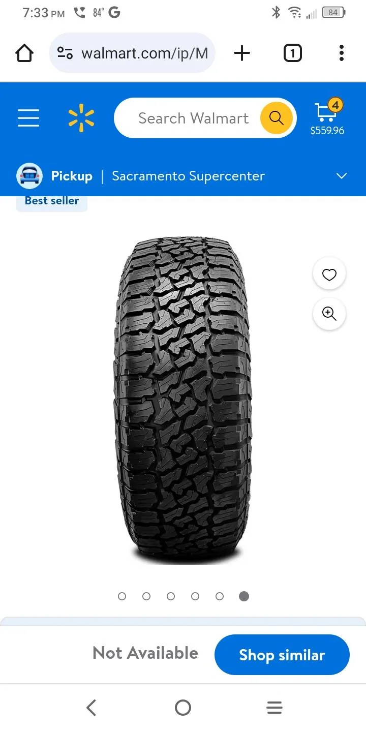 Jeep Gladiator Mastertrack Badlands A/T 285/70r17 anyone used these? Screenshot_2024-05-26-19-33-28-193