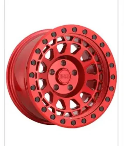 Jeep Gladiator Set (5) Black Rhino Primm wheels. Candy Red in 17x9 IMG_1607