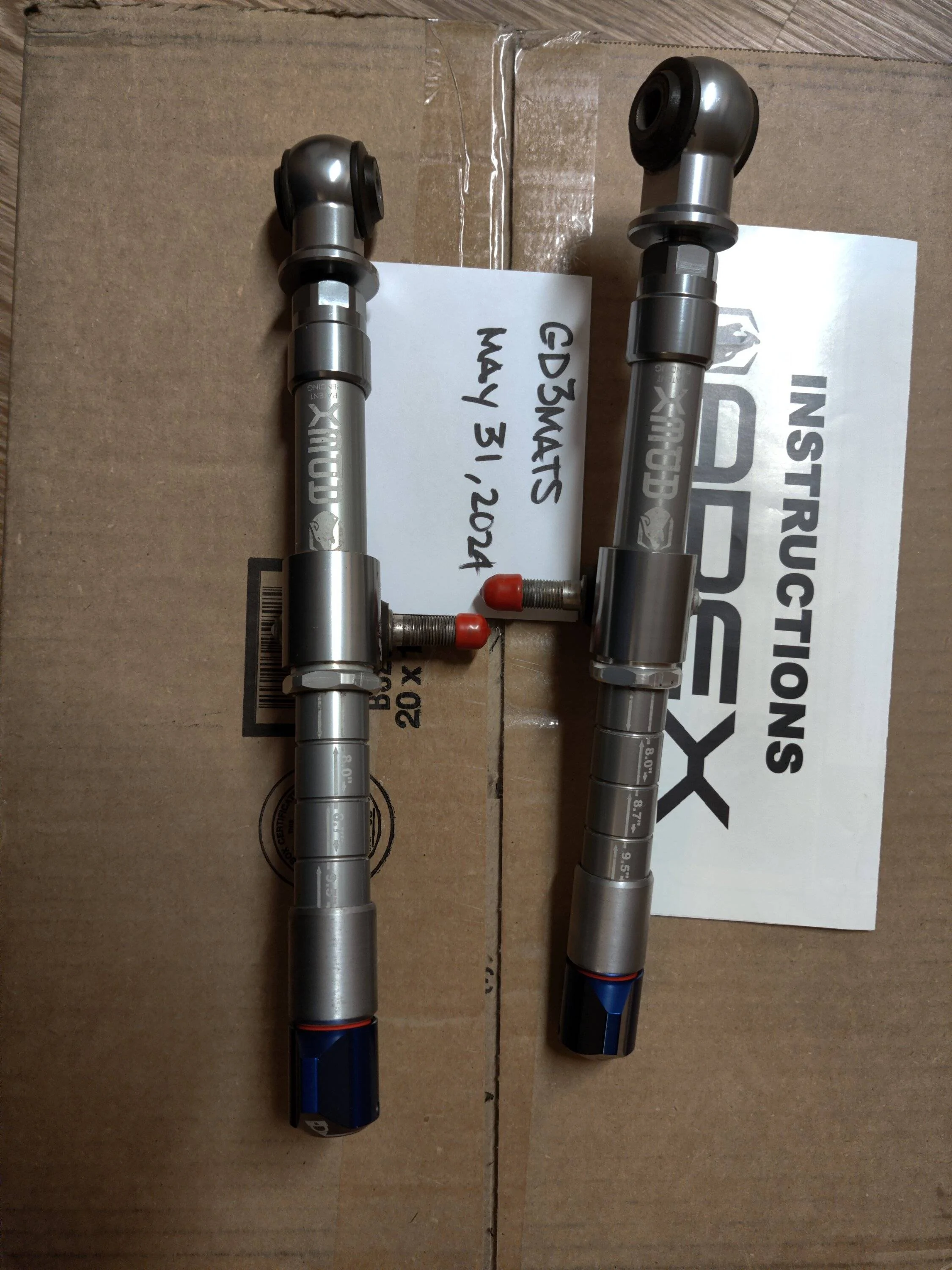 Jeep Gladiator For sale: apex autolynx quick disconnects 8.0" $300 IMG_20240531_194033