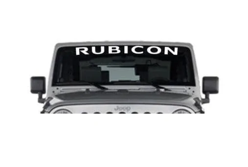 Jeep Gladiator Got a rubicon badge…. Thoughts? rubicon-windshield1