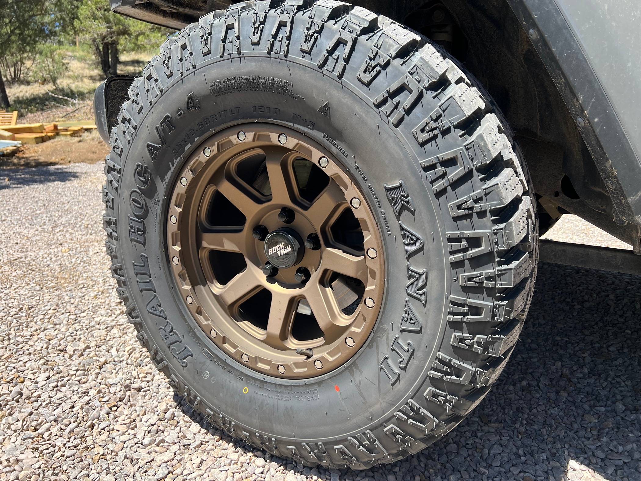 Jeep Gladiator Got my wheels! Rocktrix RT116 IMG_0725
