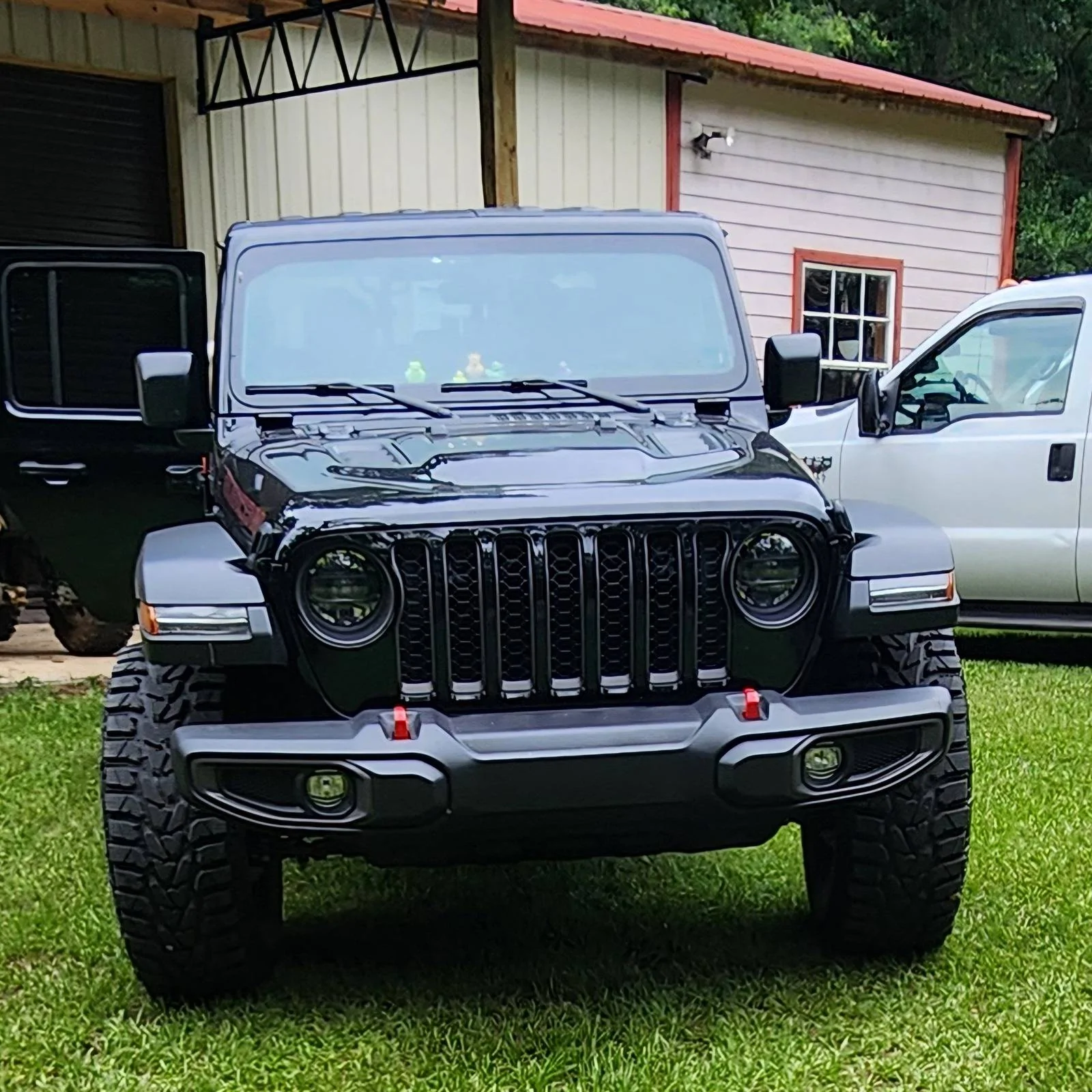 Jeep Gladiator Advice on Offset for 17x9 wheels with 35x12.5 17 tires. 20240602_182051