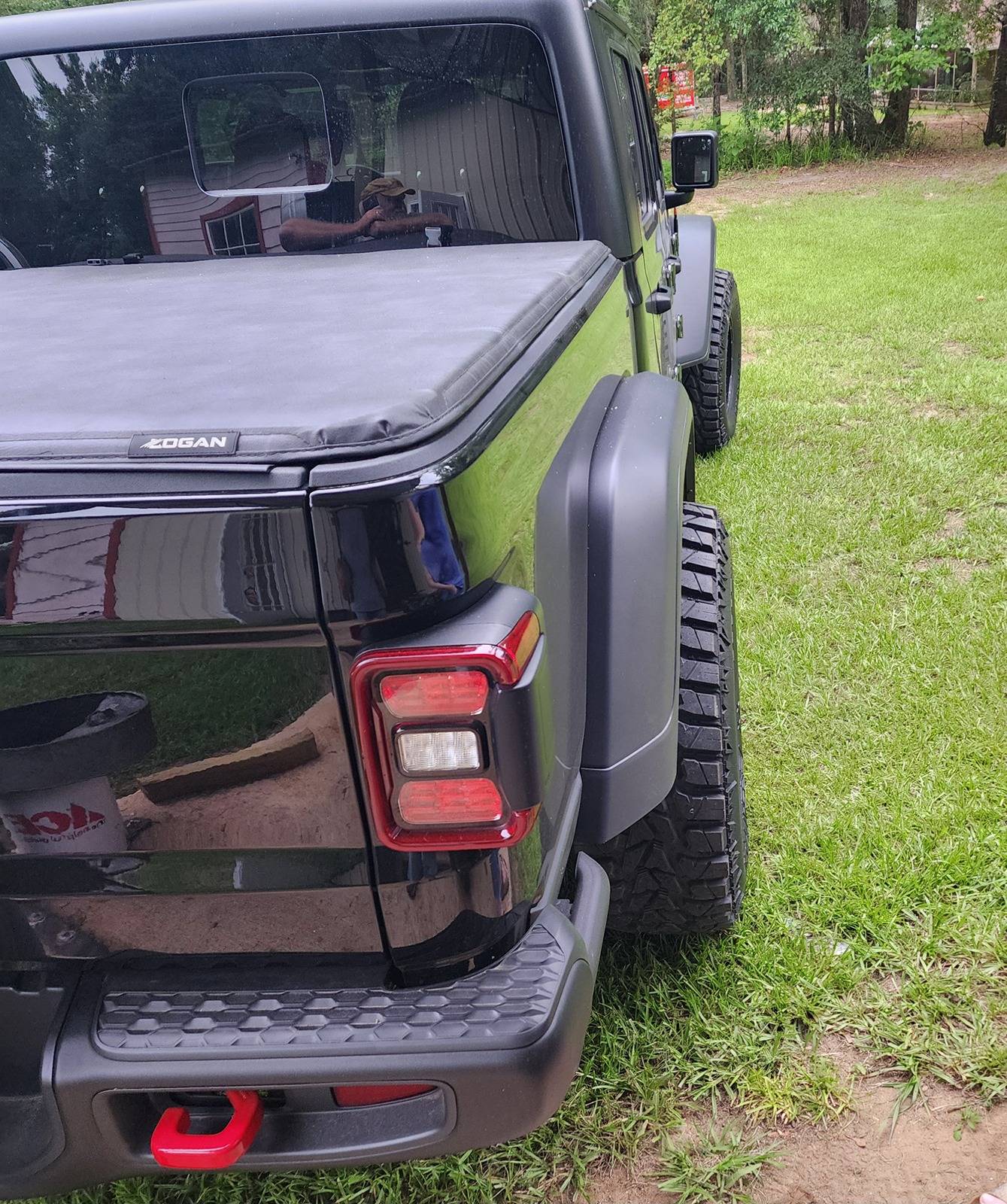 Jeep Gladiator Advice on Offset for 17x9 wheels with 35x12.5 17 tires. 20240602_182228