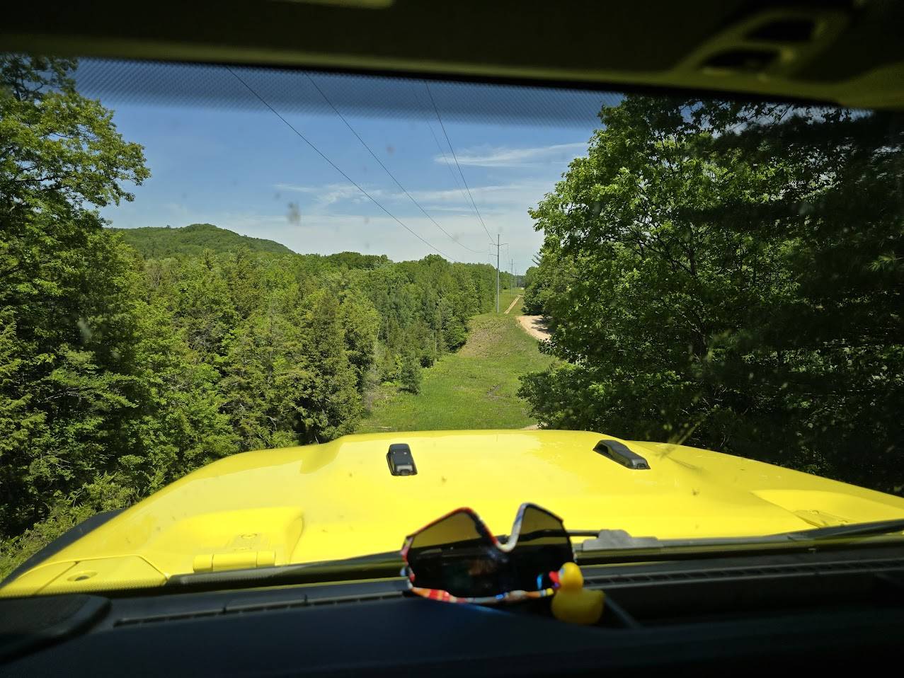 Jeep Gladiator Northern Lower Michigan camping trip with 2023 Mojave Gladiator 20240531_132238