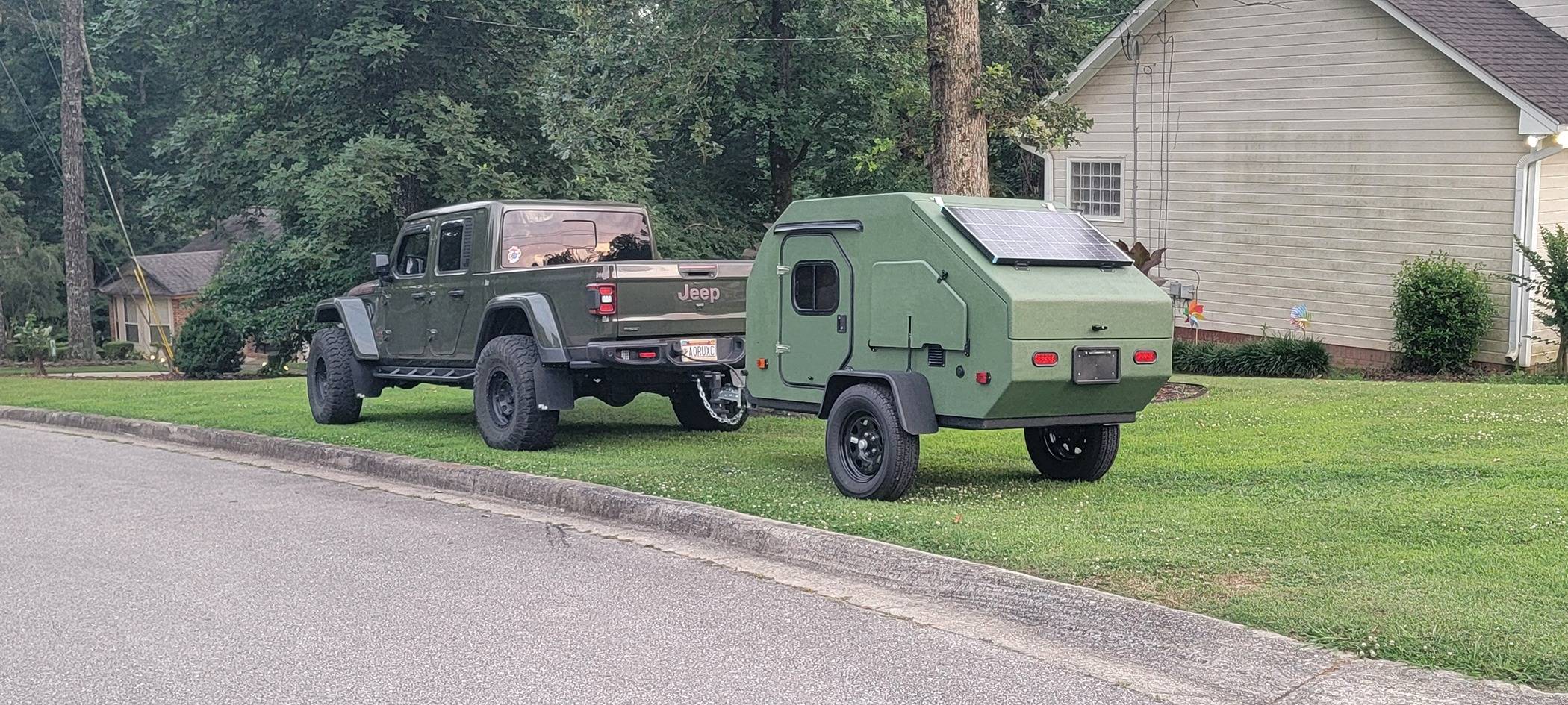 Jeep Gladiator What's your take:  TearDrop / SquareDrop / Micro-Camper/Trailer 20240602_194138